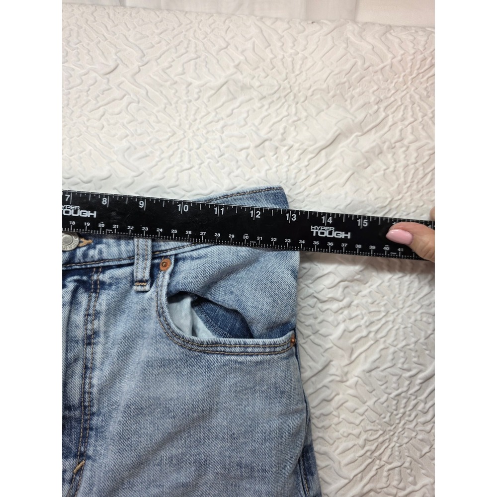 Abercrombie & Fitch Jeans Women 26 Light Blue Good Slim Straight Ultra High Rise - Picture 5 of 13